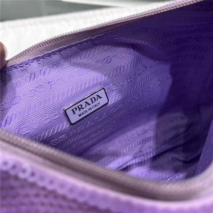 Pra*a 1n1419 nylon hobo bag-24*11*7cm