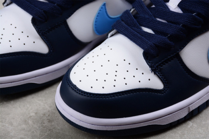 Nike Dunk Low White Navy University Blue FN7800-400