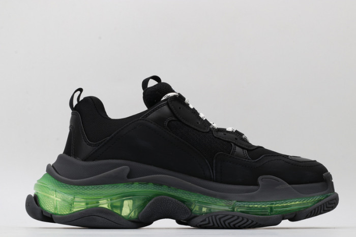 BL TRIPLE S TRAINERS CLEAR SOLE BLUE ADN RED 541624 W09O1 3861