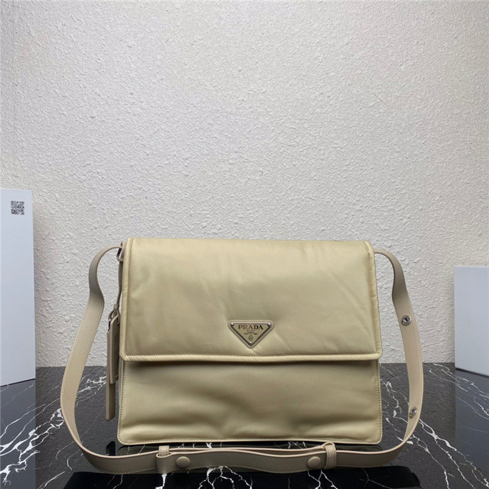 Pra*a medium padded nylon shoulder bag