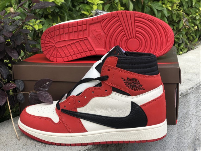 Travis Scott x Air Jordan 1 high Chicago - CD4487-100red