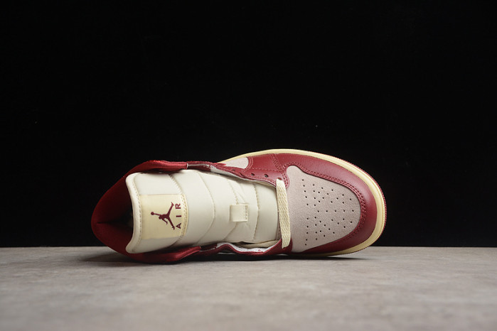 Air Jordan 1 Mid SE Tiki Leaf Team Red DZ2820-601