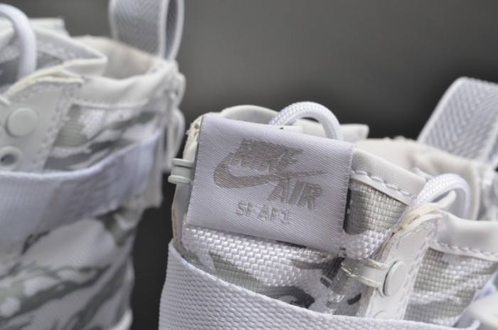 Nike SF-AF1 Mid“White Tiger Camo” mens AA1129-100