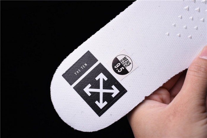 OW Air Jordan 1 Retro Chicago The Ten AA3834-101