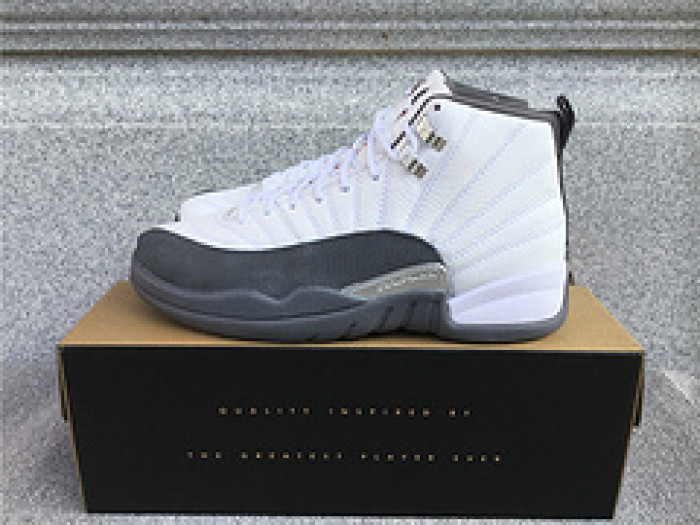 Air Jordan 12 Retro BG "Dark Grey" - 153265-160